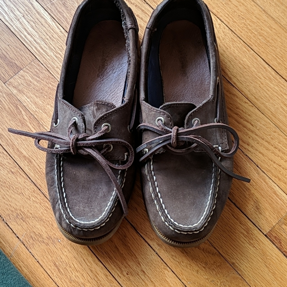 Soft MOC leather slip ons